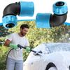 2 Pcs Elbow Quick Connectors 90 Degree Angle For Garden 1/2inch Hose Accurately match standard 5mm hose interface