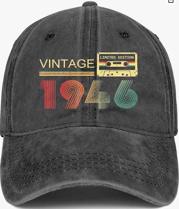 Washed old baseball cap cap