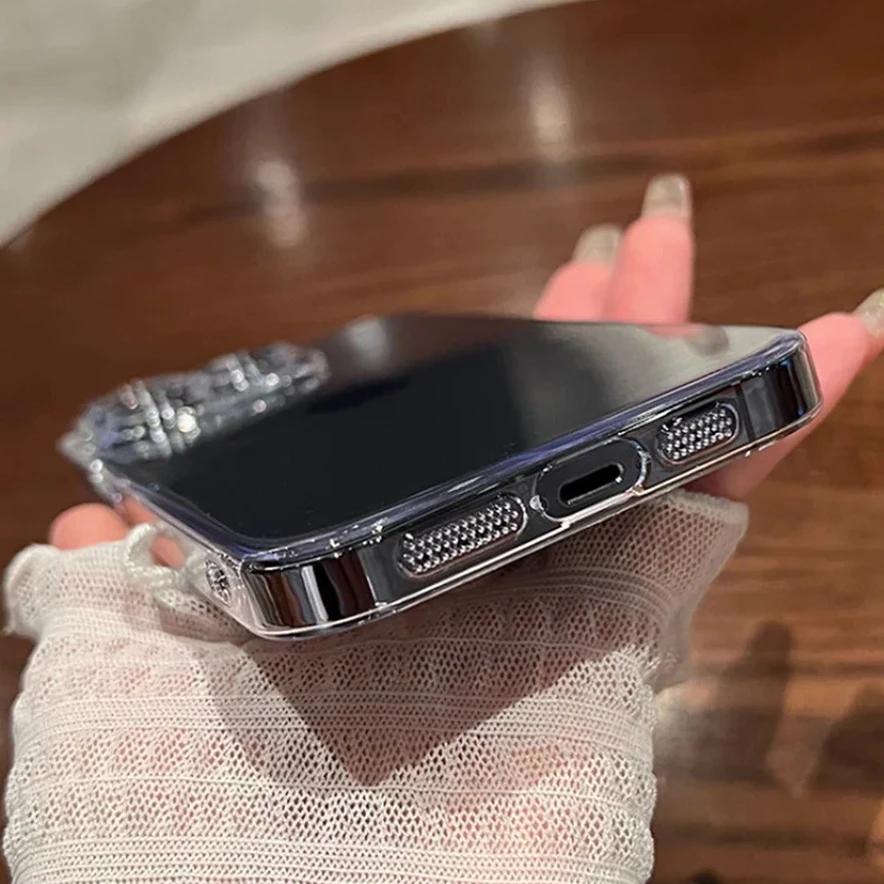 Ultra Thin Phone Case For iPhone 16 15 14 13 12 11 Pro Max 12 13 mini X XR Transparent Camera Protection Slim Soft Back Cover