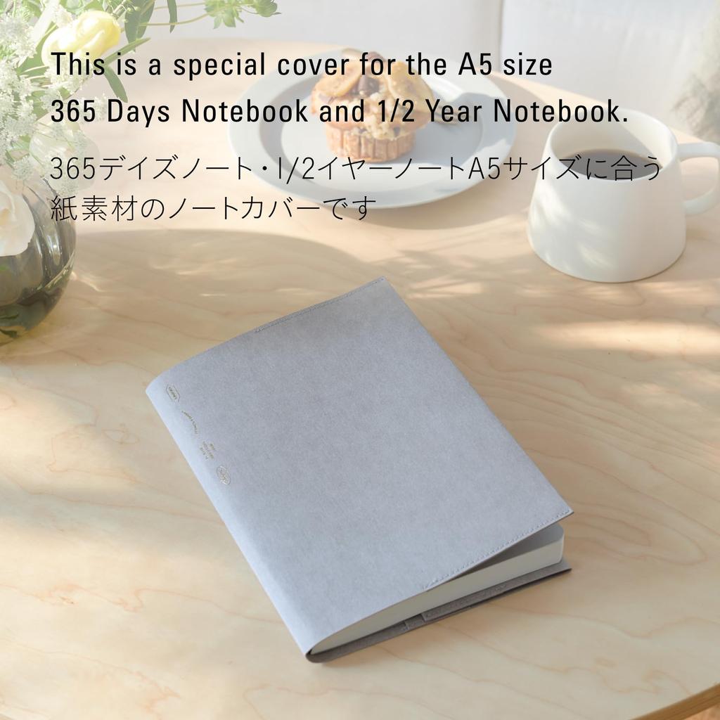 Nitoms STALOGY Notebook Cover, A5, Gray, Paper, SS1007