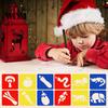 Reusable Paint Stencil 6 Pcs Painting Template Stencils, 5.5x5.9 Inch Washable DIY PP Plastic Art Stencils for Wood Paper Fabric, Home Decor