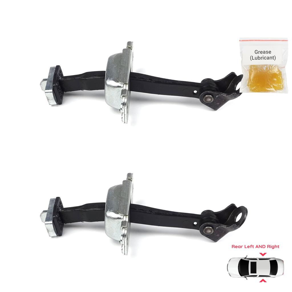 EDP789-1 2 Pieces Rear Left AND Right Door Catch Hinge Brake Stop Check Strap Limiter for Hyundai I30 MK1 FD 2006-2012 794802L000