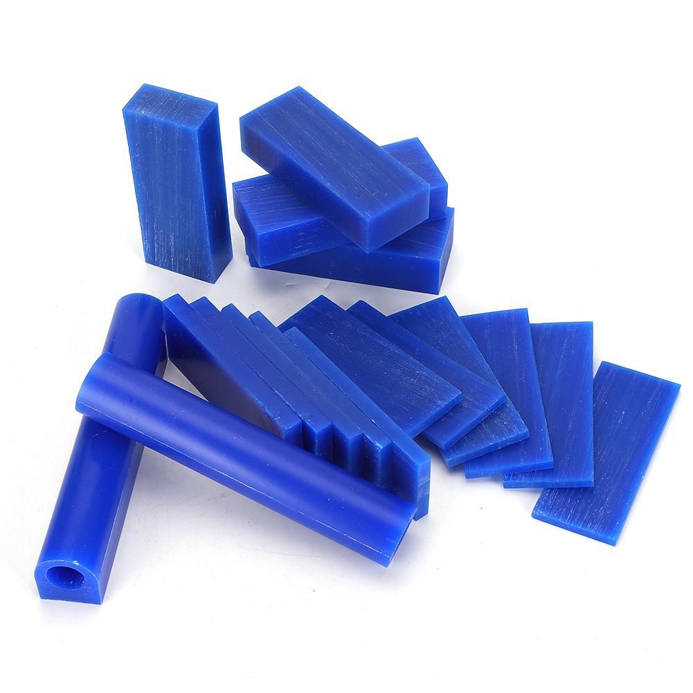 Jewelry Ring Mold Wax Tube Jewelry Ring Making Engraving Sheet Set Blue