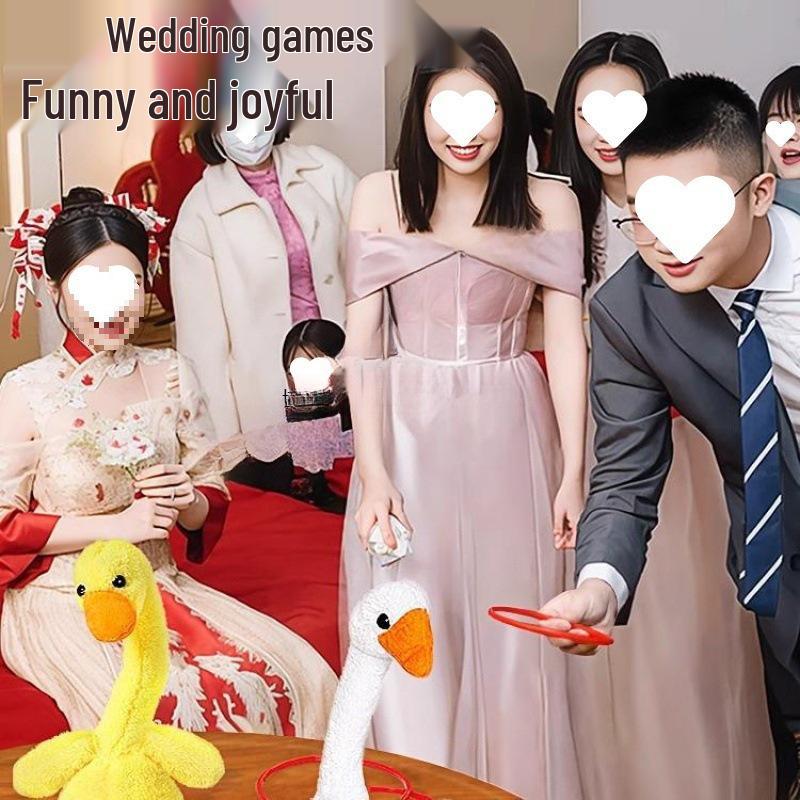 Wedding Prank Set: Goose & Duck Themed Games for Bride's Door Breakthrough & Photos