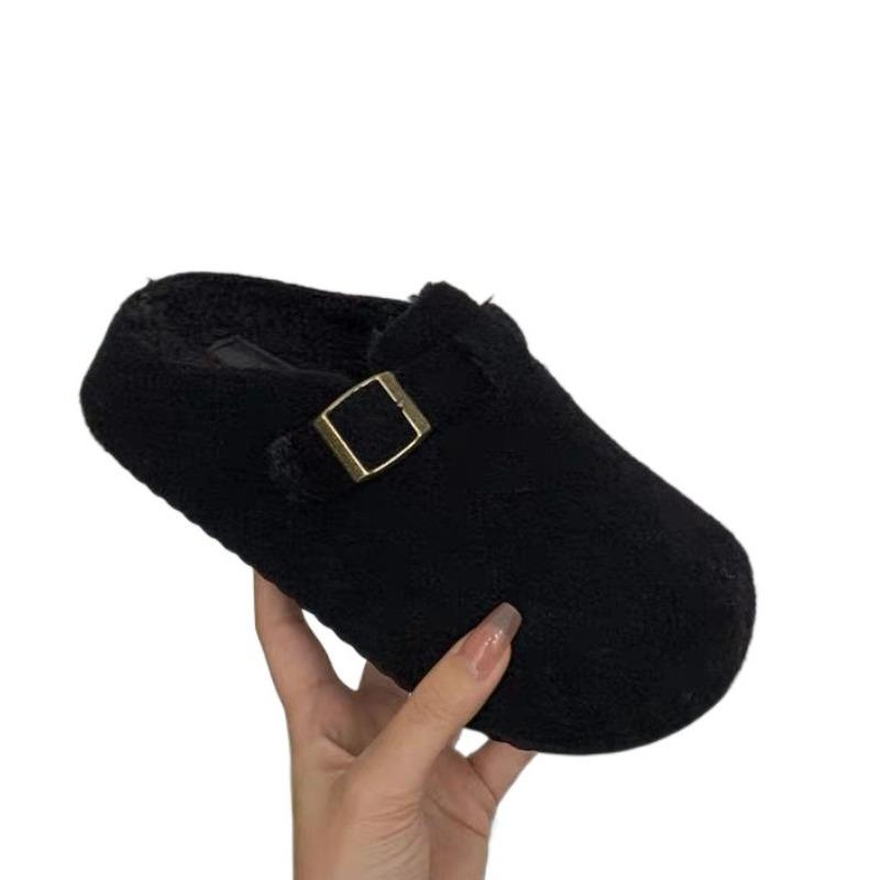 Fashion Women Flats Platform Slippers Fashion Mules Shoes Trend New Winter 2025 Slingback Shoes Casaul Flip Flops Woman Slides Zapatos
