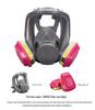 6800 Protective Gas Mask for Paint, Dust, Chemical, Pesticide, Decoration, and Grinding Safety