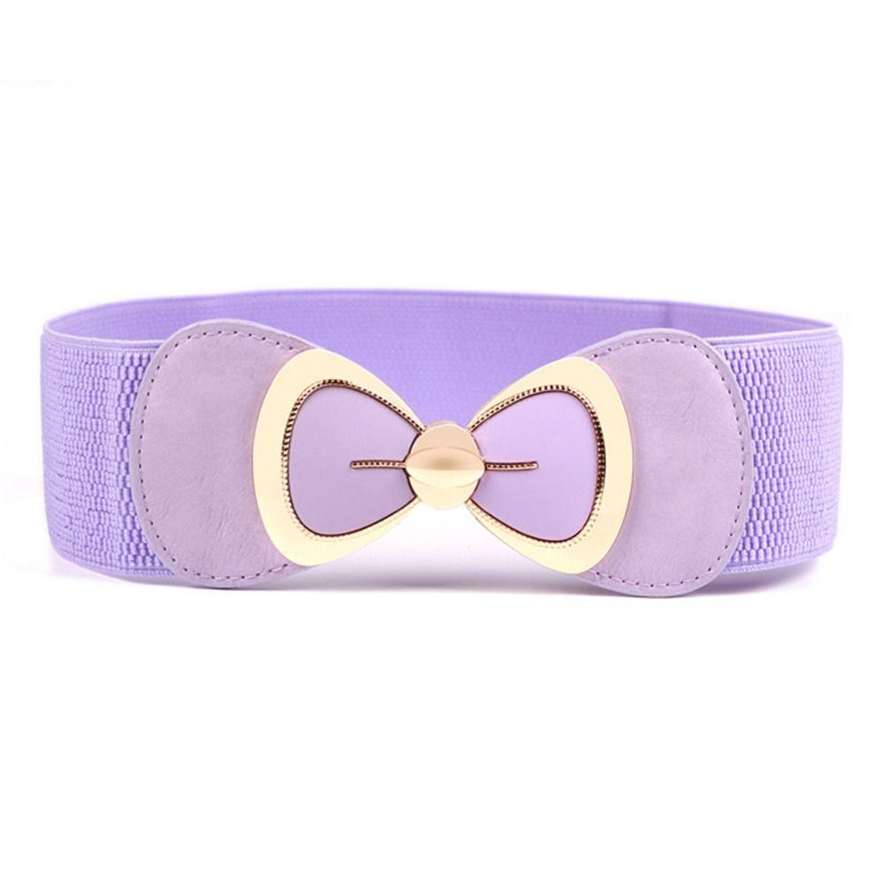 Módní dámské doplňky svetr dekorativní šaty popruh elastická přezka široký pas pás