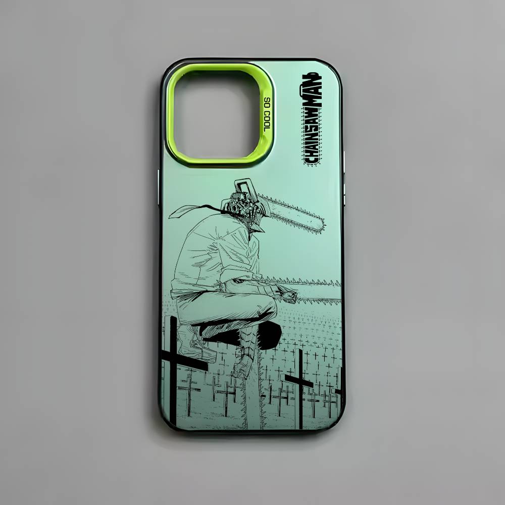 Anime Chainsaw Man Denji Phone Case For iPhone 17 Air 16 e 15 14 13 12 11 Pro Max Plus Mini SE 2020 2022