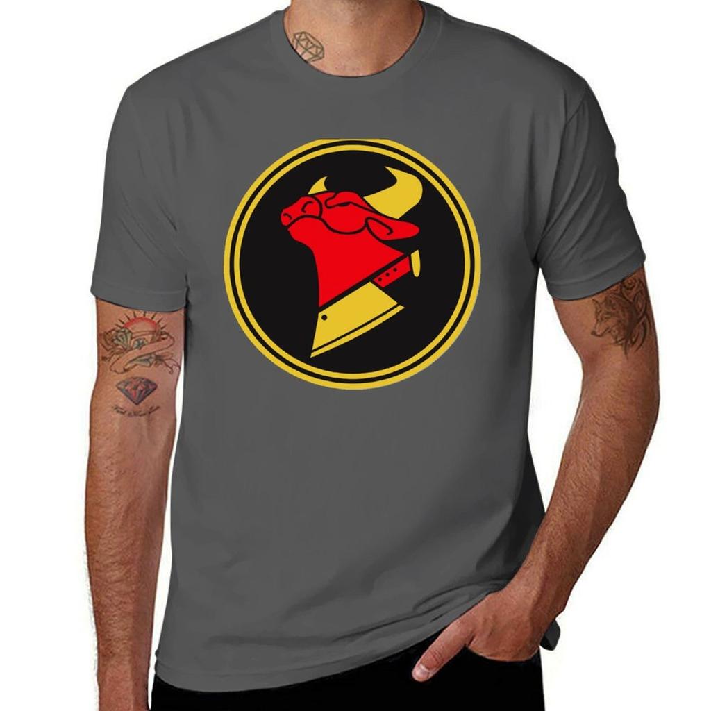CowChop Logo T-Shirt Übergröße Outdoor Freizeit Oberteil