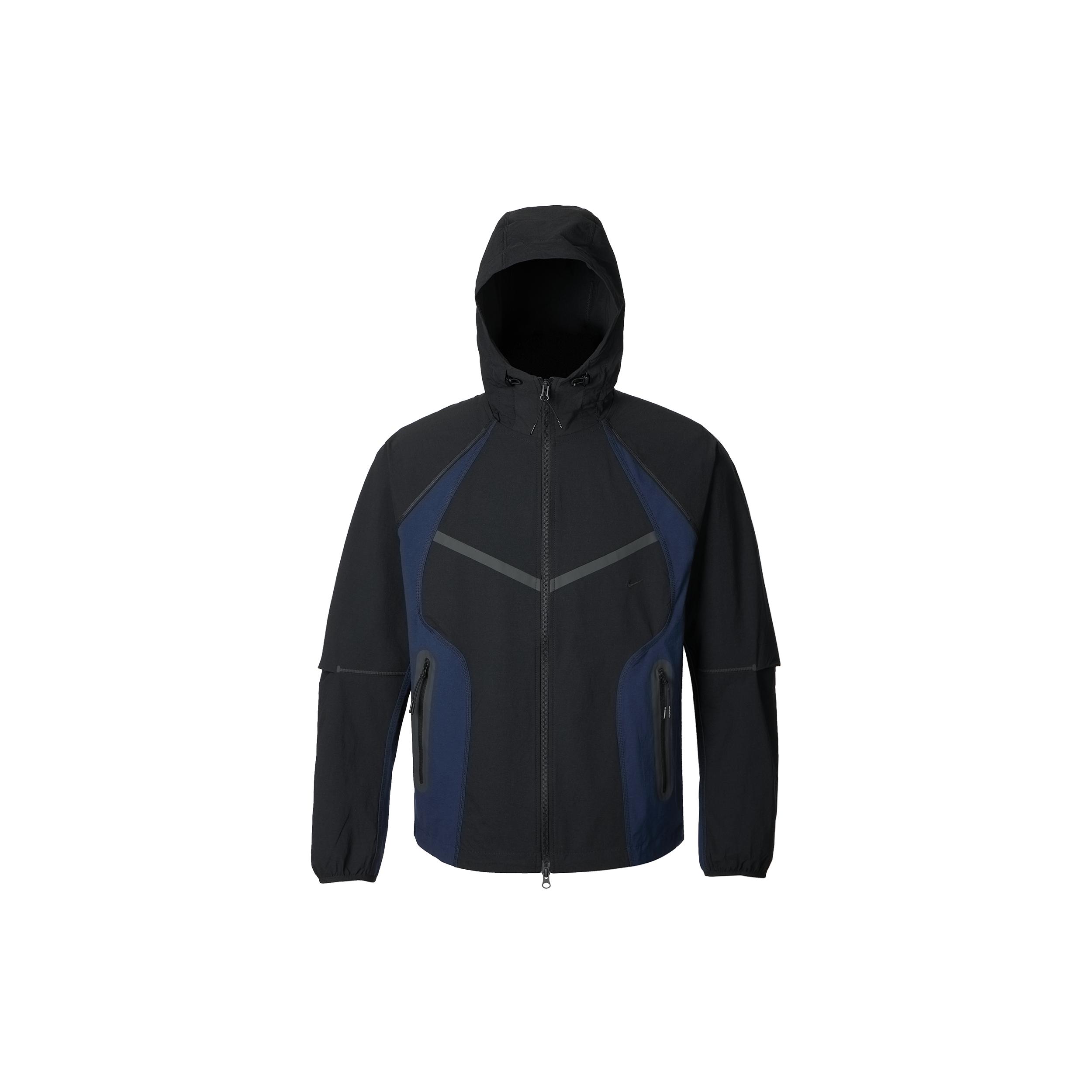 Мужские куртки Nike Dri Fit Черные с капюшоном Умеренные Другие IH8462-010 S