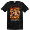 T-shirt da Wrestling Hulk Hogan Retro Rossa Gialla Grafica Fulmine Maglietta Regalo Fan