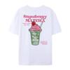 Cute Y2k Aesthetic Matcha Lover Tops Back Print Strawberry Matcha T Shirt Loose Streetwear Graphic Tees Unisex Fashion Clothing