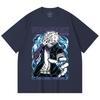 230 g/m² 100% Baumwolle My Hero Academia V11 Dabi Druck Unisex Schweres Baumwoll-T-Shirt