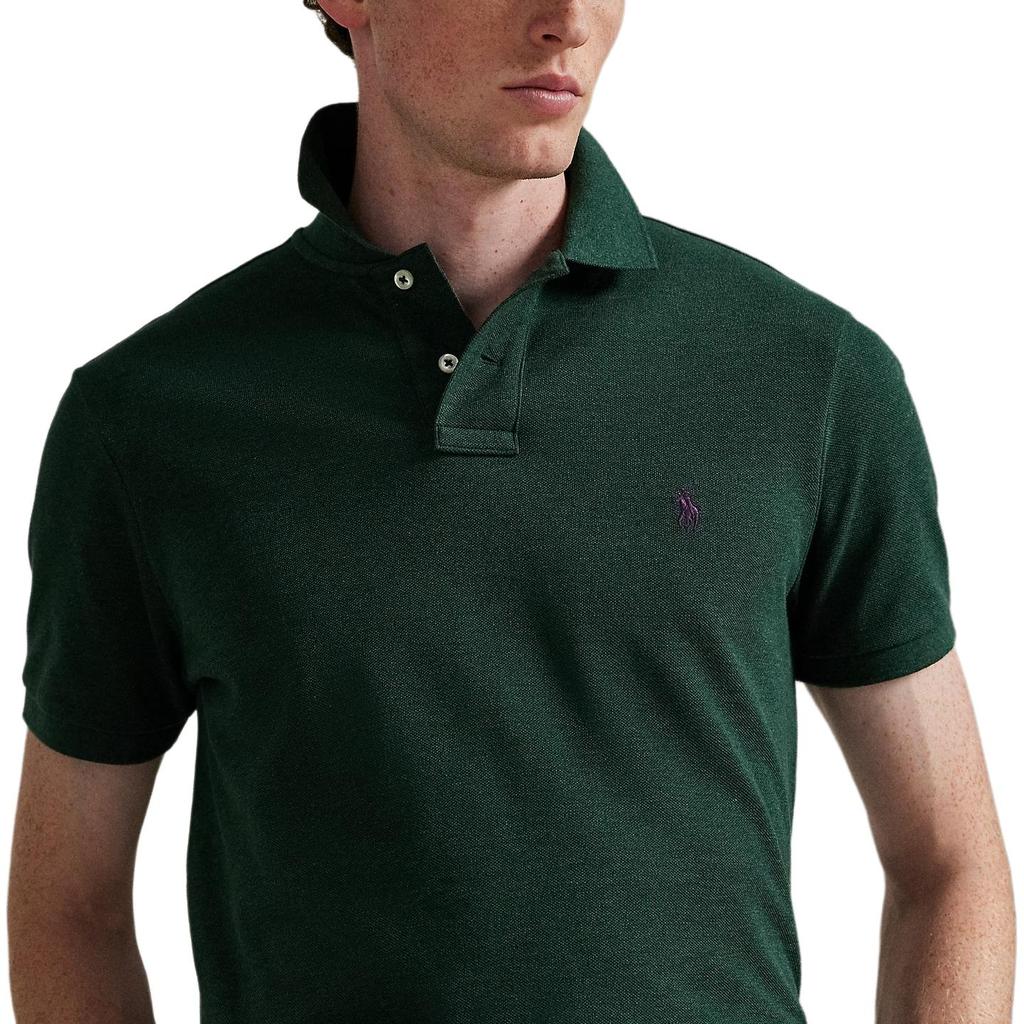 Polo Ralph Lauren FW25 Custom Slim Fit Baumwoll-Poloshirt mit kleiner Pony-Stickerei Herren Oberteile MNPOKNI1N823760-300