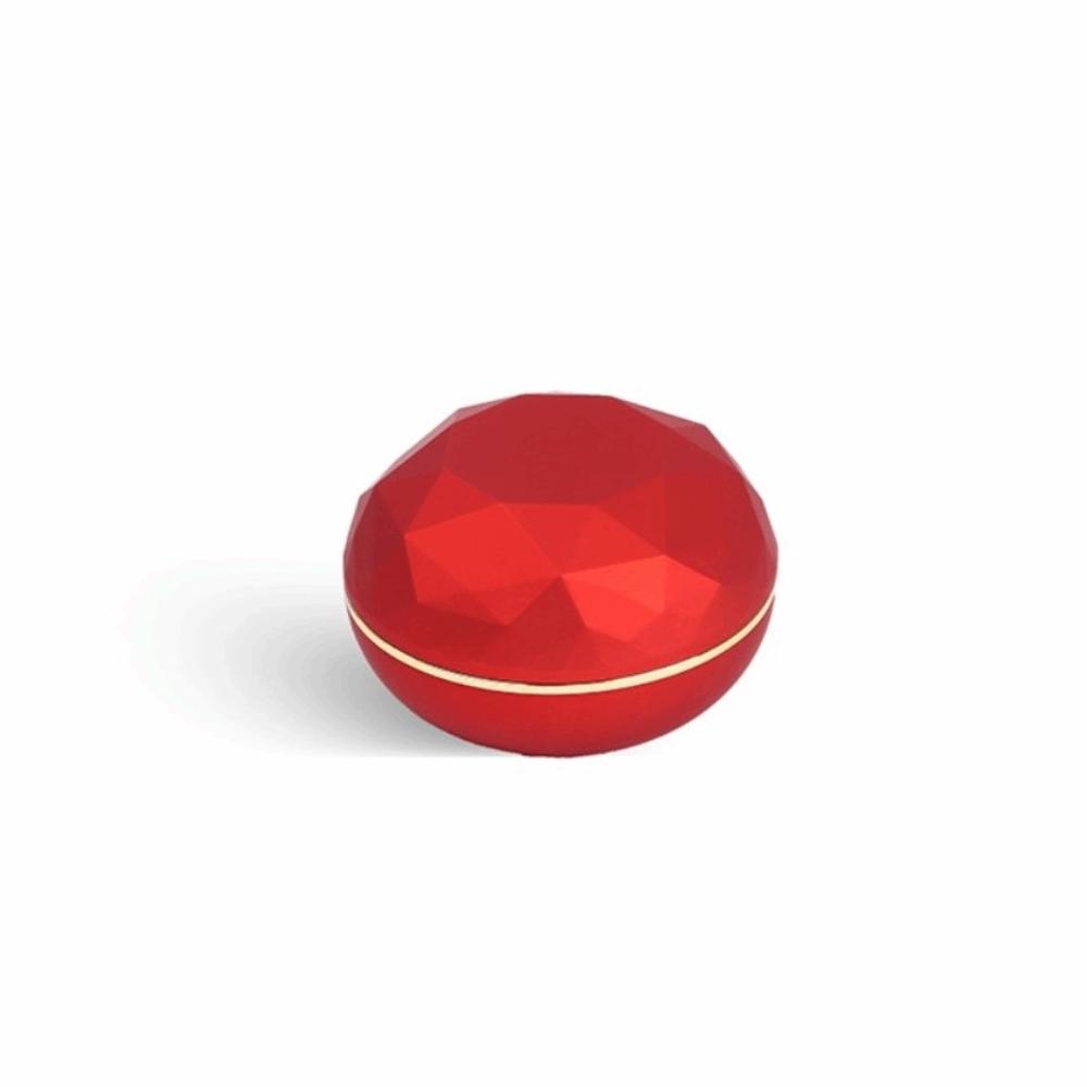 Luxury LED Ring Display Box Storage Couple Rings Holder Portable Necklace Ring Case  for Wedding