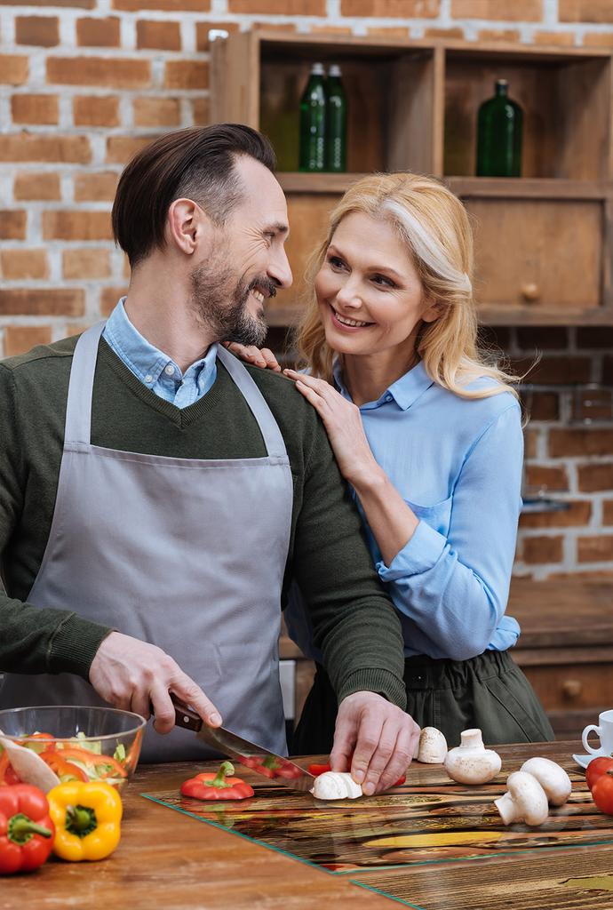 SZKLANA PŁYTA OCHRONNA NA KUCHENKĘ 85x52 PRZYPRAWY