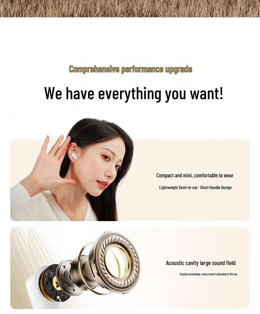 Bluetooth Earbuds SK42: Ultra-Small, Short-Handle, High-Quality Sound, Long Battery Life Bestseller.