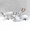 1 Pcs Simulated Animal Spotted Deer Christmas Reindeer Gift Decorations Plush Toys Ornaments