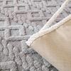 Winter Plush Sofa Cushion Set - Modern Anti-Slip Thickened Cover