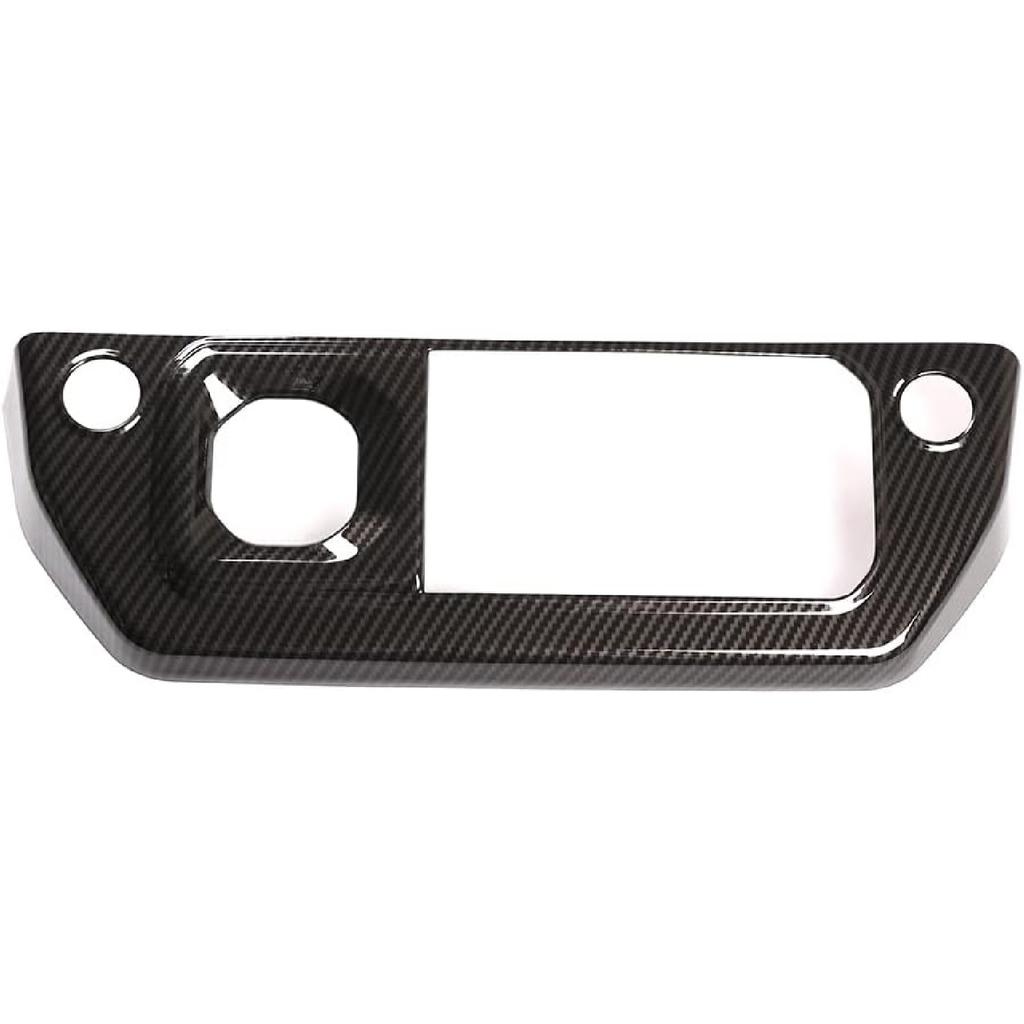 PIUGILH Auto Mittelkonsolen-Rahmenabdeckung & Klimaschalter-Panel Innenverkleidungszubehör für Land Rover Defender 110 2020 2021 2022 2023