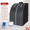 Portable Folding Sweat Steamer Whole Body Steam Cycle Sauna Bath Box Household Portable Steam Sauna Kit