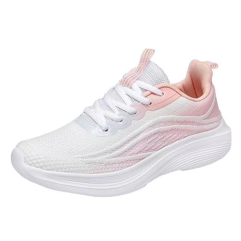 

2026 Women s Spring & Autumn Casual Sports Shoes - Soft Sole, Non-Slip, Korean Style, Versatile, Perfect for Travel & Walking 37 розовый