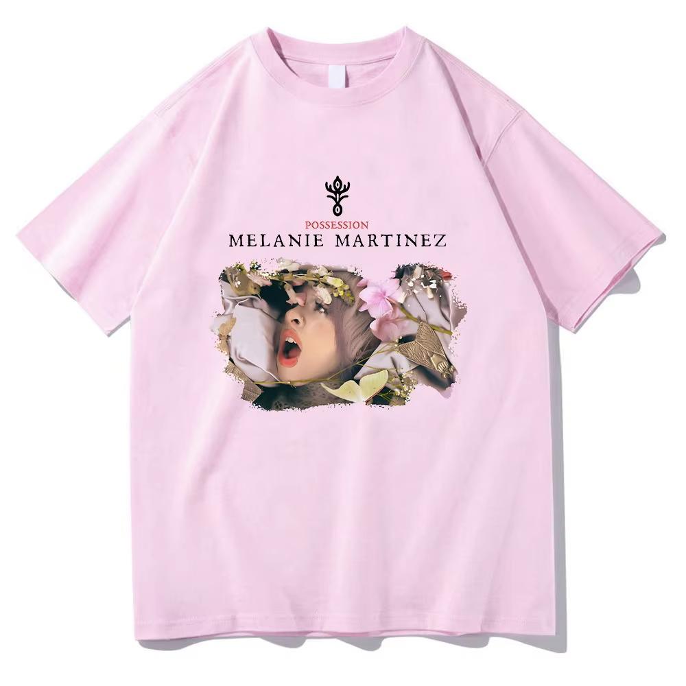 Melanie Martinez Sippy Cup Merch T Shirts Possession Fashion Aesthetic Graphic top Women Men Cotton Comfortable Harajuku Tee
