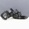 Subculture Punk Y2K Hollow-Out Rivet Eyelet Street Style Jeans Belt