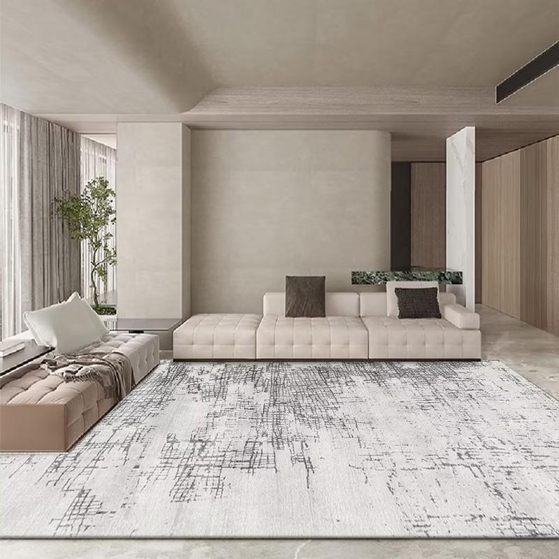 

Сучасний абстрактний килим для вітальні Простота 200x300 Килими для лаунжу Еластичний Протиковзкий Брудовідштовхувальний Приліжковий килимок Легке очищення 60*90cm