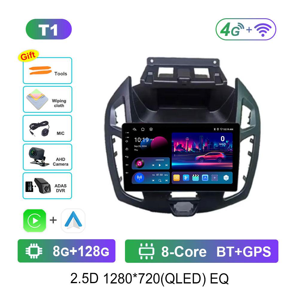 Car Radio Android 14 System For Ford Transit Connect Tourneo Connect 2014 - 2019 GPS Multimedia Player Navigation Stereo DSP BT