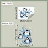 Cartoon Cute Little Penguin Stickers for The Bedroom and Living Room Switches To Beautify The Home Background Wall