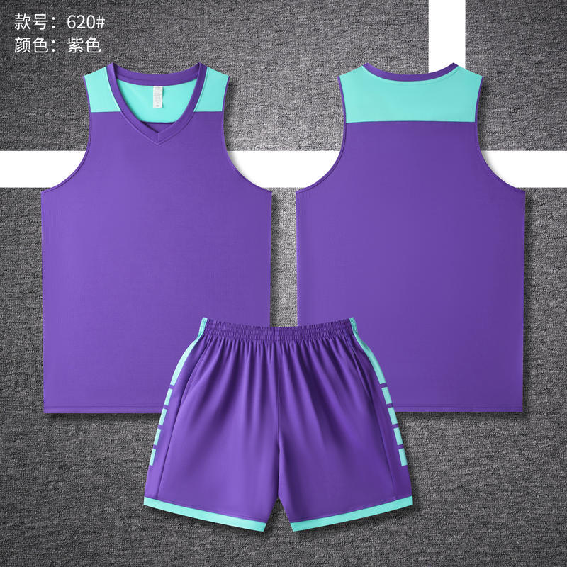 New American basketball jersey set Summer camp adult children's quick-drying jersey Game training basketball jersey