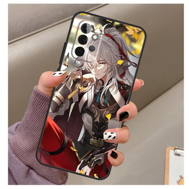 Jing Yuan Honkai Star Rail Case For Samsung Galaxy A35 A55 A15 A32 A12 A22 A52 A06 A54 A34 A14 A56 A36 A26 A16 A13 A53