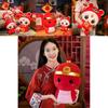 2025 Plush Snake Zodiac Animal Toy Soft Cuddly Doll For Festive Celebrations And Gifts