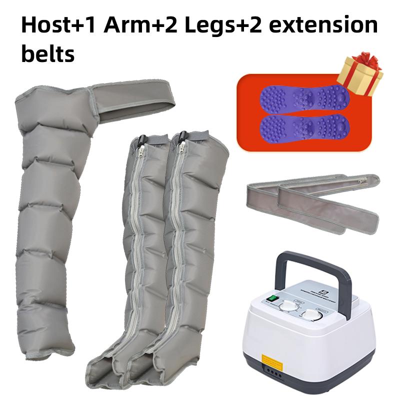 Ny oppgradering 6 hulrom Elektrisk luftkompresjon Kroppsmassasje kollisjonspute massasje for arm midje ben fot fremme blodsirkulasjonen Lindre smerte