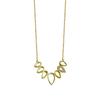Small Fresh Hollow Leaf Necklace with Niche Design, Simple Temperament, Collarbone Chain, New Trend