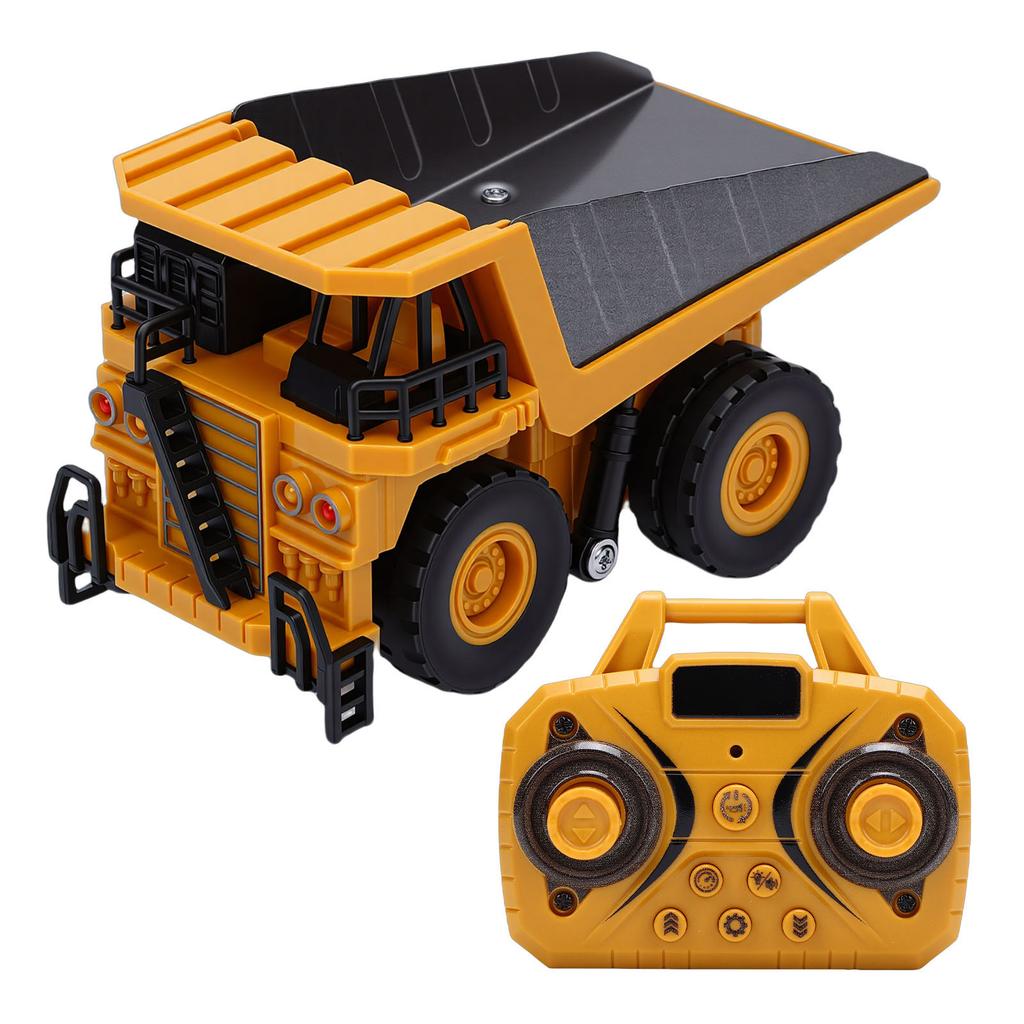 1 64 RC Dump Truck Toy Mini Bluetooth App Control Desktop Model Engineer Truck 2.4GHz Remote Control Construction
