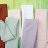 2PCS Village Style Bamboo Cotton Napkins Thicken Textured Fabric Cloth Napkins Eco-Friendly Double Layer Table Towels