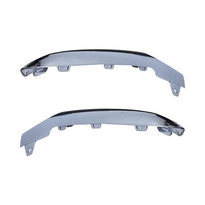 Stoßstange vorne Chrom Zierleiste PAAR L&R Für Mercedes W212 E350 2014 -2016