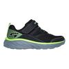 Skechers Kids Boundless Non-Slip Durable Low-Top Running Shoes Kids sneaker Black Green 403718L-BKLM
