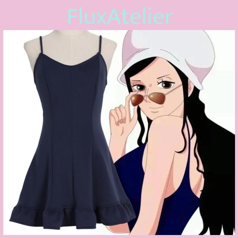 One Piece Nico Robin Cosplay Outfit With Polyester For Halloween Anime Role Play Cosplay Costume