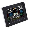 Wireless Weather Calendar Clock Color Touchscreen Display RF Sensor Temperature Humidity Meter for Indoor and Outdoor