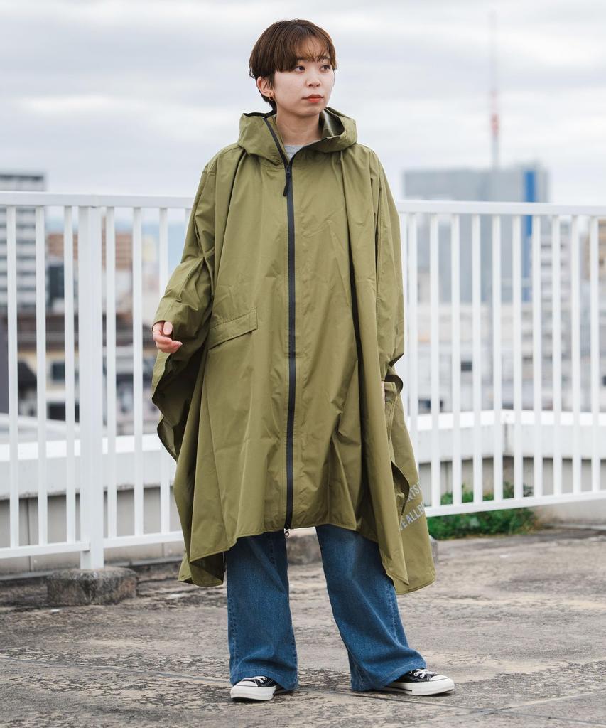 Kiu RAIN Khaki FREE [KIU] Poncho-Daily