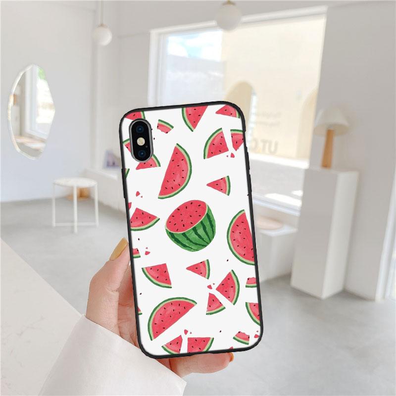 PP14 Cartoon Fruit Watermelon Case for Samsung A11 A12 A13 A15 A52S A53 A55 A56 A70 A71 A72 A73 F06 F16 F56 S10 Plus S10e