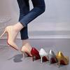 Fashion Aphixta 2024 New 10cm Heels Shoes Woman Super High Heel Pumps Women Shoes Official Party Sexy Pumps Leisure Shoes Big Szie 34-45