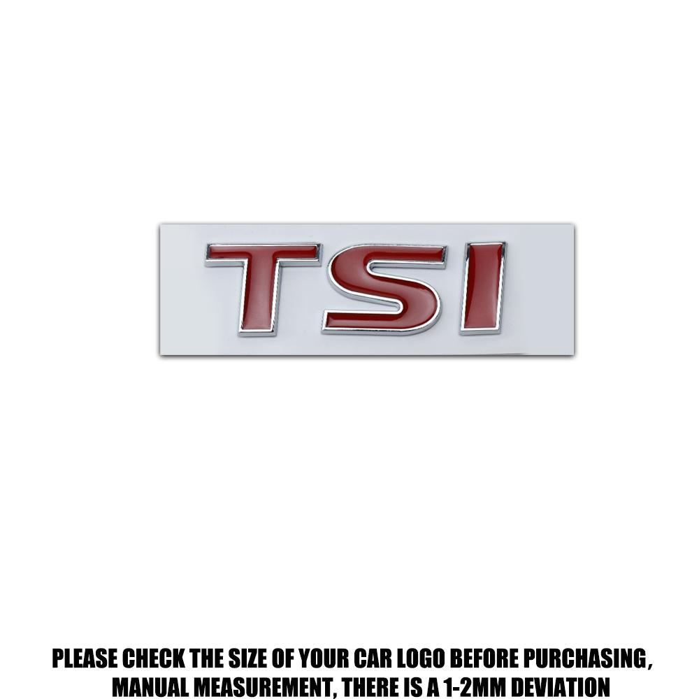 YKPSC1 3D Car Styling Metal Rear Trunk Sticker Badge Auto Accessories For VW GTI Golf8 Polo Passat Mk6 MK7 Tiguan R RLine Magotan Jetta QQ14