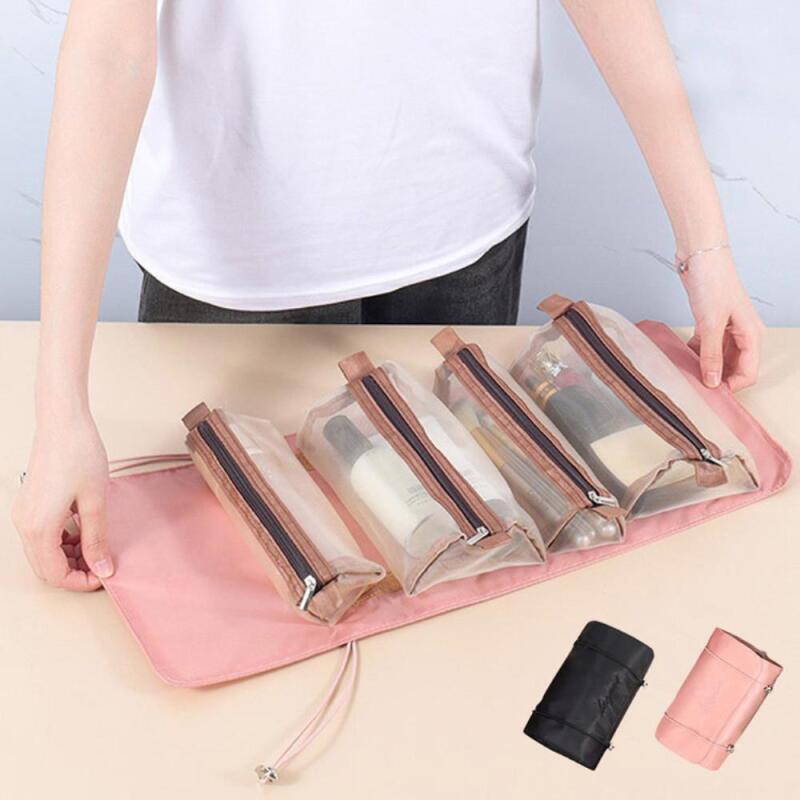 Косметичка Макияж Ванная Сетчатая Пенал black