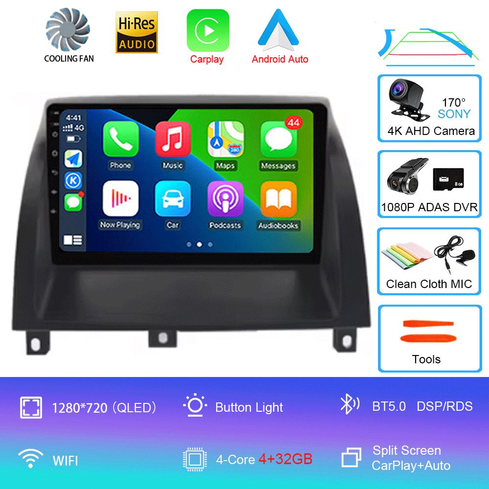 For MG 3 III Cross 2013 2014 2015 2016 - 2021 Android 14 Auto Multimedia Player Auto Radio GPS Carplay Bluetooth 4G WiFi DSP