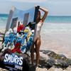 Cartoon S-Smurfs Big Microfiber Beach Towels Quick Dry Towel Sand Beach Towels Pool Towel for Travel Swim Pool Yoga