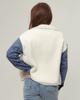 Butella 14943 Milky Button-down Sweater